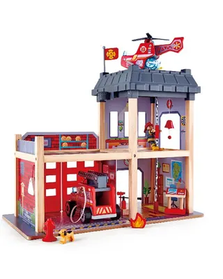 Caserne Pompiers Bois Hape avec Hélicoptère 3A+