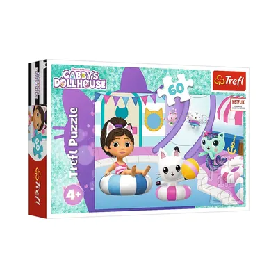 Gabby à la piscine — puzzle 60 pièces dès 4 ans