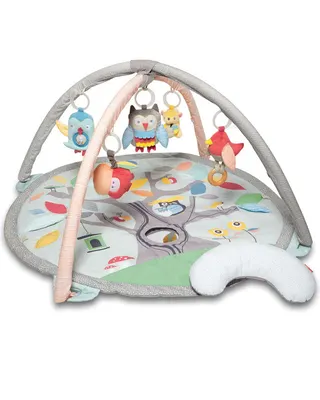 Les petits hiboux – tapis d’éveil à arches et coussin