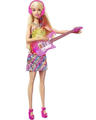 Malibu, poupée chanteuse à robe scintillante et guitare, dès 3 ans