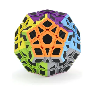 Dodécaèdre de vitesse multicolore à 12 faces