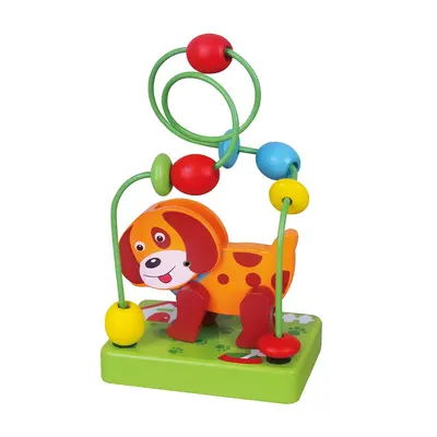 Mini Labyrinthe à Perles Chien en Bois Viga Toys 2 Ans+