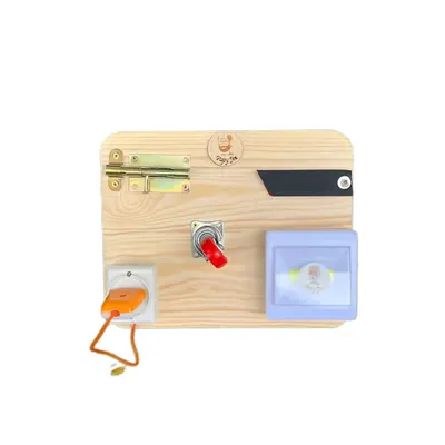 Tableau d’activités de voyage, cinq éléments dès 6 mois