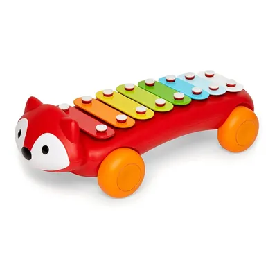 Xylophone Renard rouge à huit touches colorées dès 12 mois