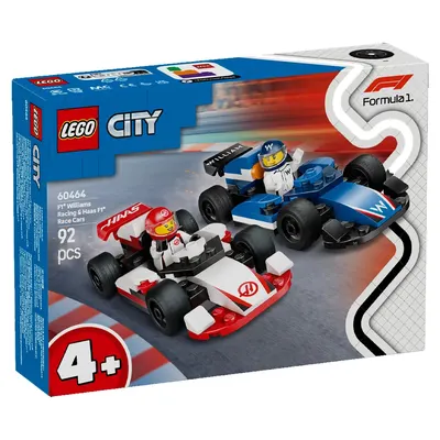 Duo de monoplaces Williams et Haas à construire LEGO City 4+