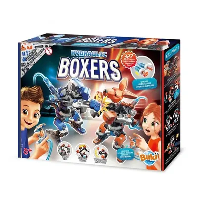 Duel de boxeurs hydrauliques à assembler Buki, dès 8 ans