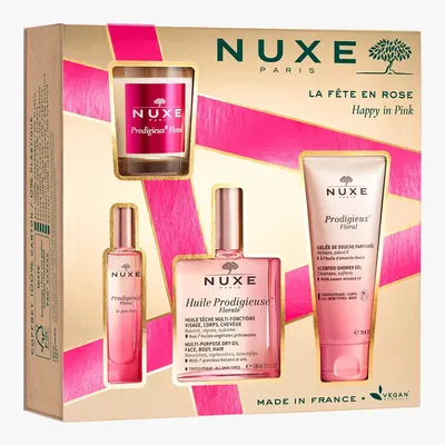 Nuxe La Fête en Rose : rituel parfumé en quatre pièces