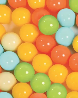 Lot de 60 balles de jeu multicolores Ludi, Ø 7 cm