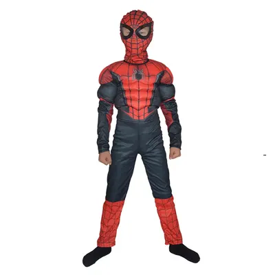 Costume enfant Spider-Man avec combinaison rembourrée