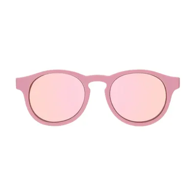 Lunettes bébé rose à verres miroir polarisés, 0–2 ans