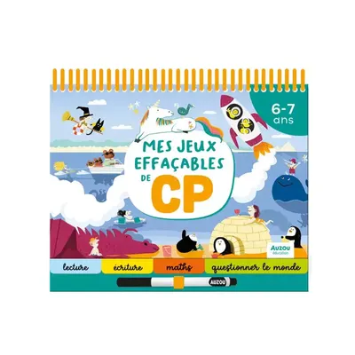 Cahier effaçable d’activités pour le CP