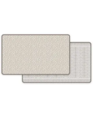 Tapis d'Éveil Réversible Mousse Boho Beige 218x132cm