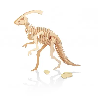 Puzzle 3D Dinosaure Bois à Assembler – Buki 6 ans+