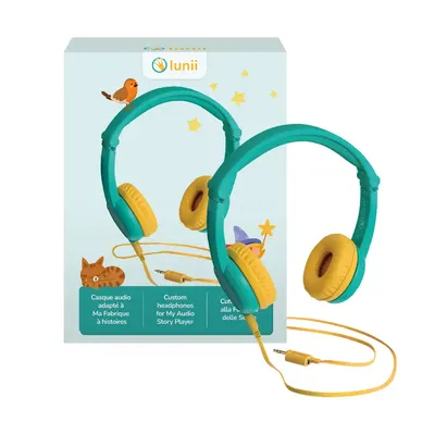 Casque audio Octave vert pour écouter les histoires