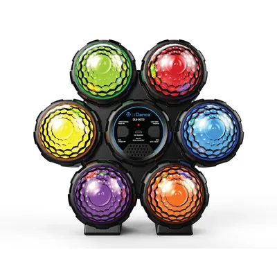 Lampe disco iDance à six projecteurs colorés