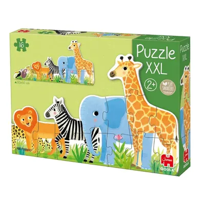 Puzzle XXL La Grande Parade des animaux de la jungle – 18 pièces