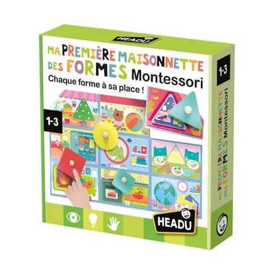 La maisonnette des formes à associer, jeu Montessori 1–3 ans