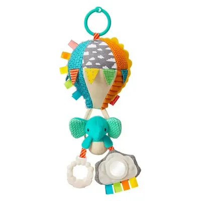Montgolfière d’éveil avec éléphant et anneau de dentition