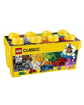 Coffret de briques multicolores et roues, 484 pièces dès 4 ans