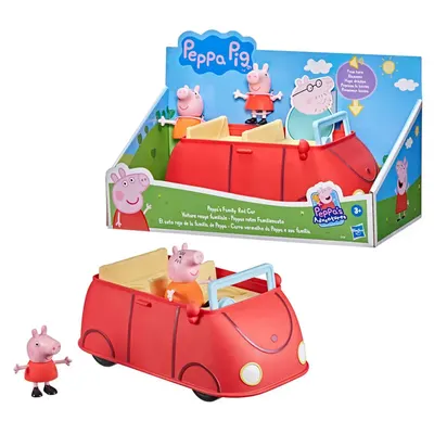 La voiture rouge de Peppa Pig avec figurine