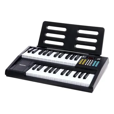 Clavier électronique à deux rangées, 49 touches et microphone