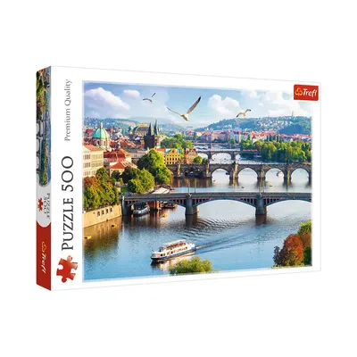 Panorama de Prague à assembler — puzzle 500 pièces