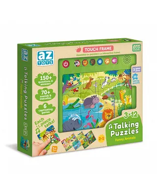 Puzzle interactif sonore Les animaux en fête