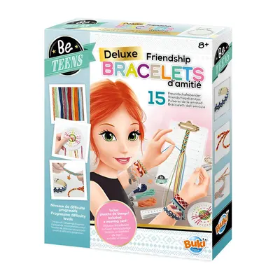 Coffret de tissage brésilien avec fils et accessoires dès 8 ans