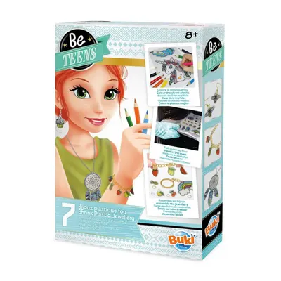 Coffret Bijoux à Colorier en Plastique Rétractable 8+