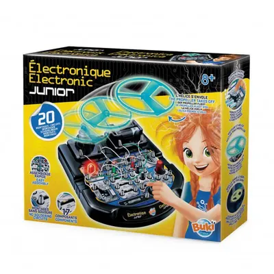 Atelier de circuits électroniques Junior, 20 montages dès 8 ans