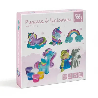 Atelier de magnets licornes à mouler et peindre