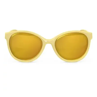 Monture jaune, verres ambrés : lunettes enfant 3–8 ans