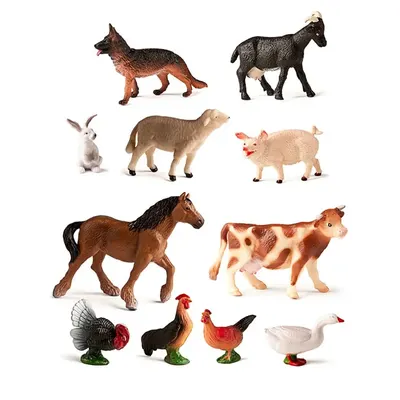Jeu d’imitation : 11 animaux pour imaginer la ferme