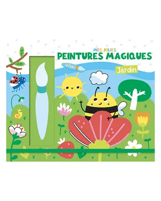 Le jardin s’éveille au pinceau à eau — carnet créatif