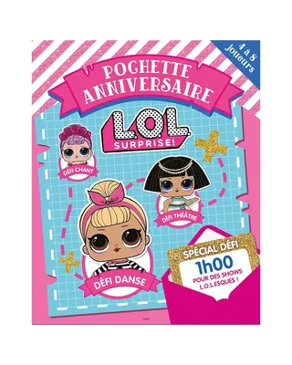 Pochette défis L.O.L. Surprise pour anniversaire