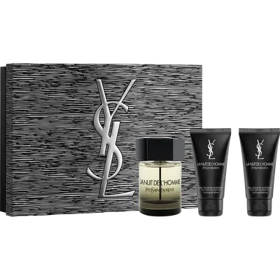 Coffret festif YSL La Nuit de L’Homme, EDT 100 ml et 2 gels douche 50 ml