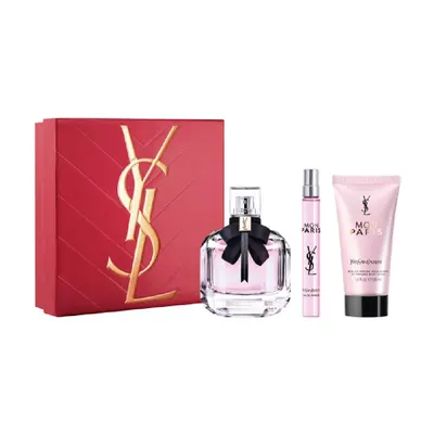 Coffret Mon Paris YSL, parfum floral fruité et soin corps