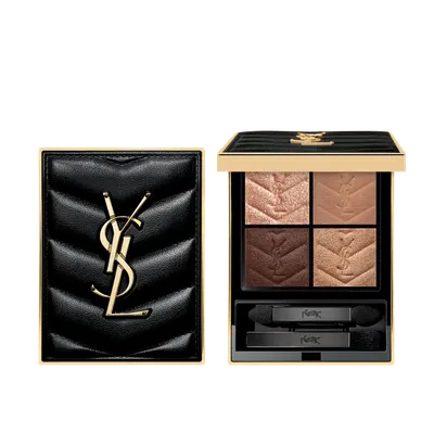 Palette de fards 710 Over Brun, quatre couleurs YSL