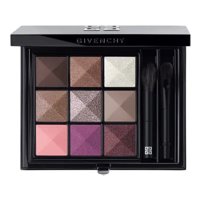 Le 9 N°3 Givenchy, neuf fards et pinceau double embout