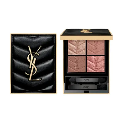 Palette quatre fards 730, écrin noir et doré YSL