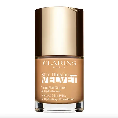 Clarins Skin Illusion Velvet 112.5W, teint mat naturel
