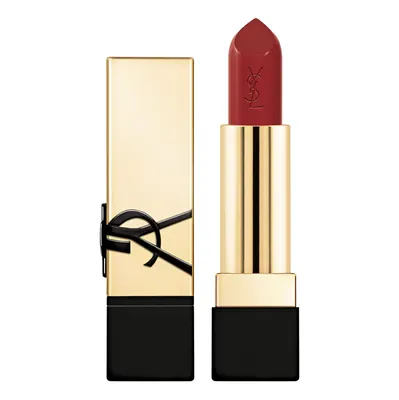 R1971, rouge brique satiné en écrin doré — YSL