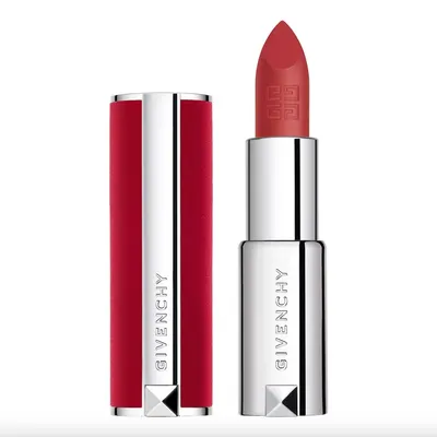 Deep Velvet n°27 Rouge infusé, rouge à lèvres mat poudré Givenchy
