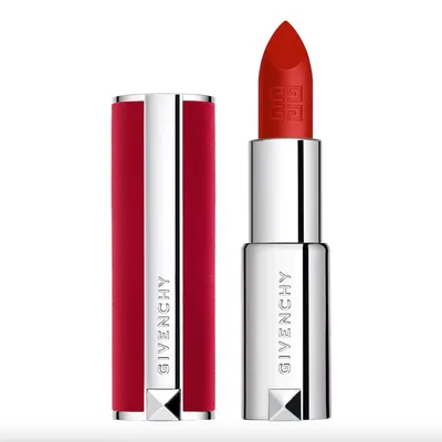 Rouge à lèvres L’Interdit N°36, écrin velours rouge Givenchy