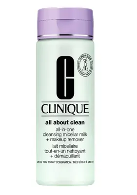 Clinique All About Clean : lait micellaire démaquillant tout-en-un