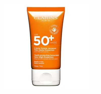 Crème visage Clarins SPF 50+ à fini mat