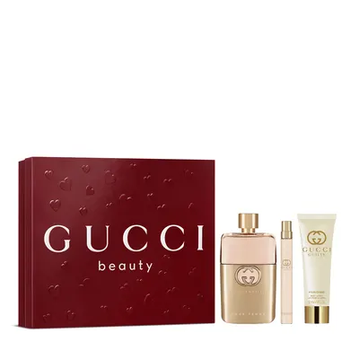 Coffret Gucci Guilty pour femme : EDP 90 ml et soins