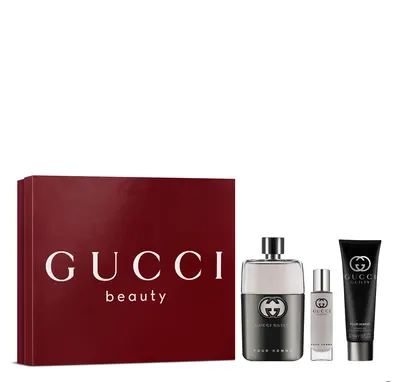 Coffret Gucci Guilty homme : EDT 90 ml et gel douche