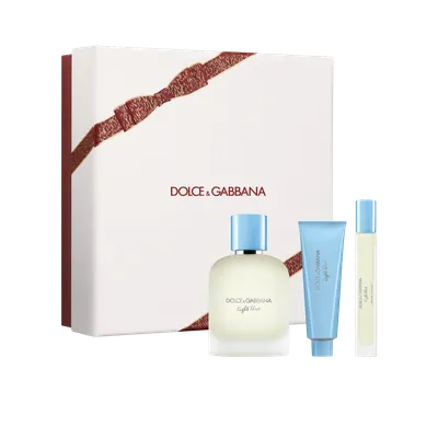 Light Blue pour homme : coffret eau de toilette et soins