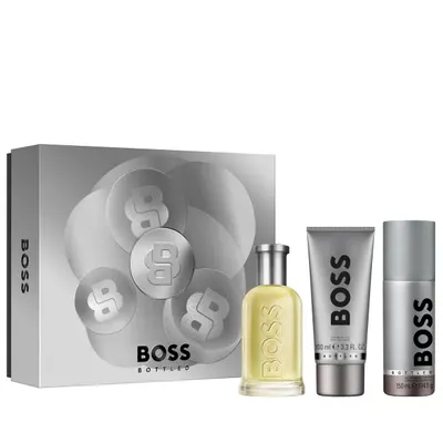 Coffret BOSS Bottled : EDT, gel douche et déodorant